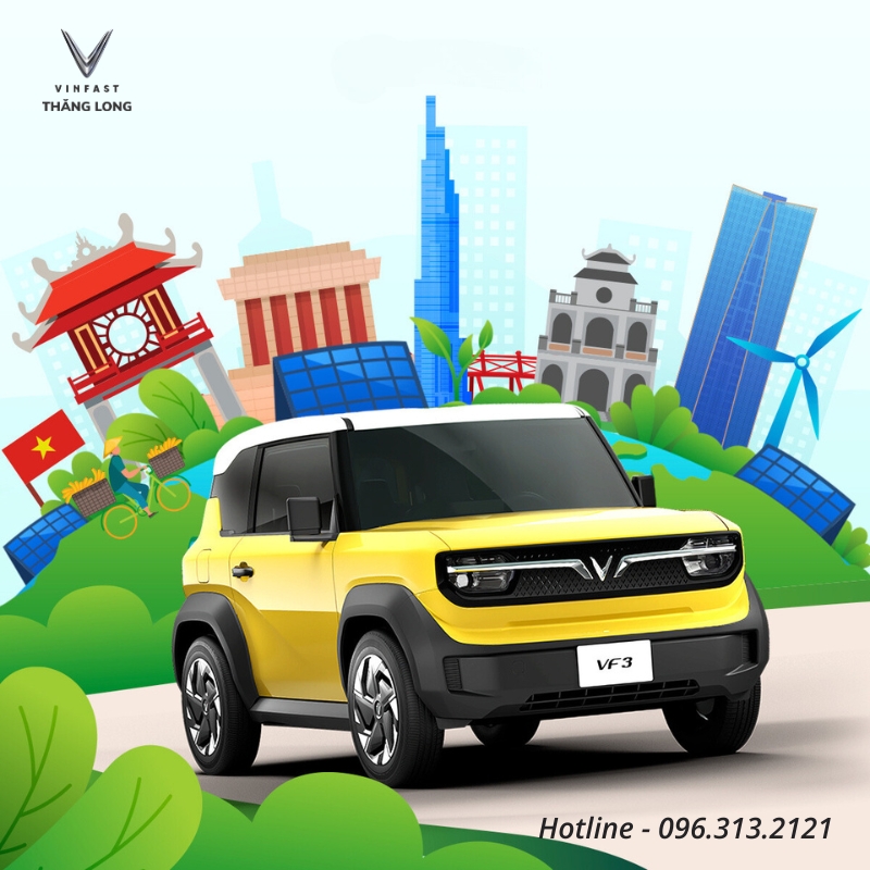 Phần cạnh đầu xe VinFast VF 3