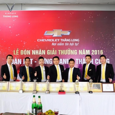 Giải thưởng đạt được năm 2016